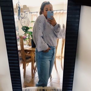 Madewell lilac sweater